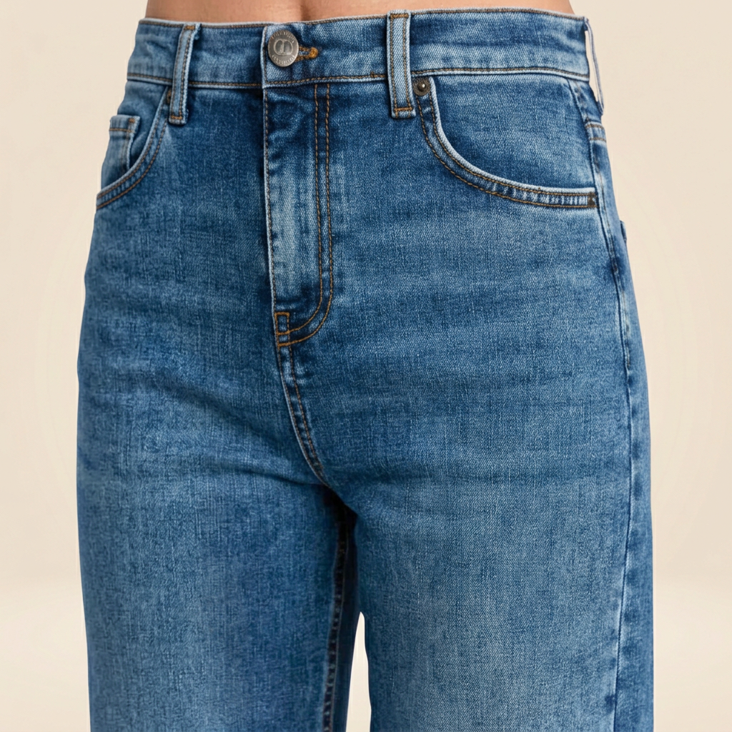 WIDE LEG FIT IN DENIM