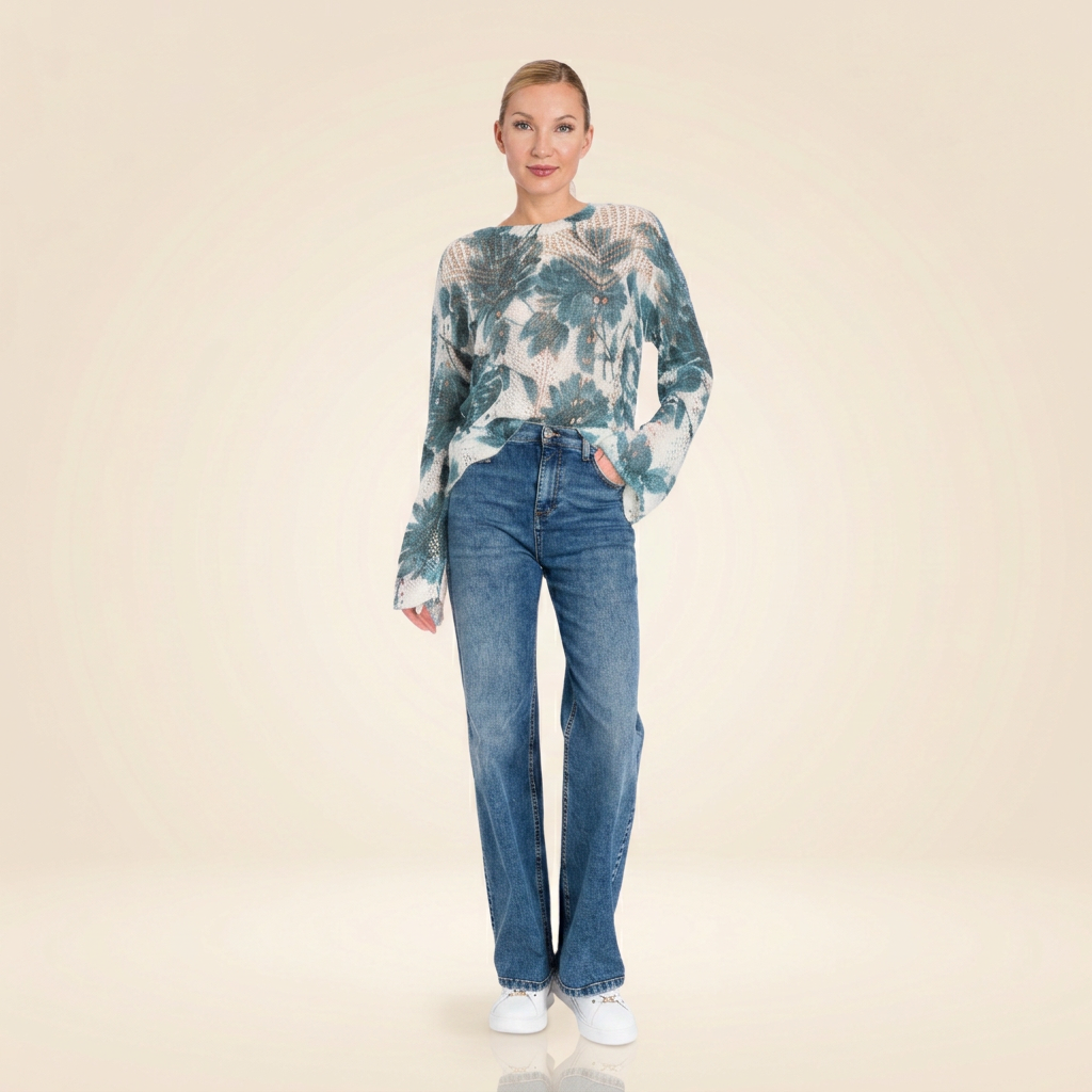 WIDE LEG FIT IN DENIM